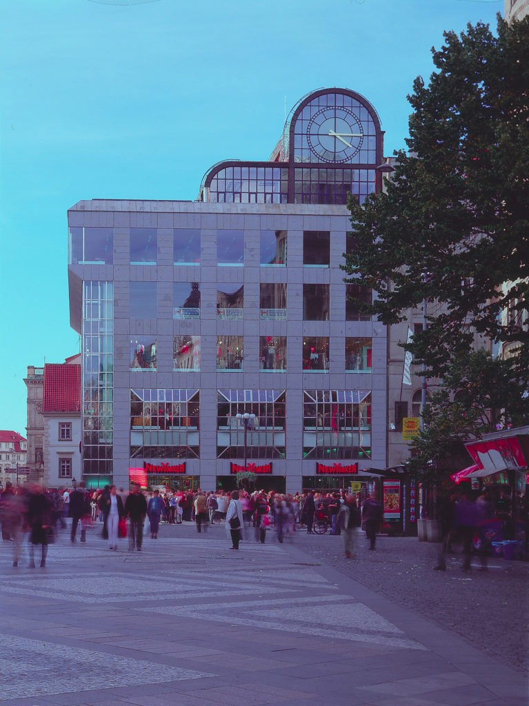 Dům ČKD Na Můstku, Praha, 1974–1983 / ČKD House Na Můstku, Prague, 1974–1983 Alena Šrámková, Jan Šrámek, Foto L. Fuxa 