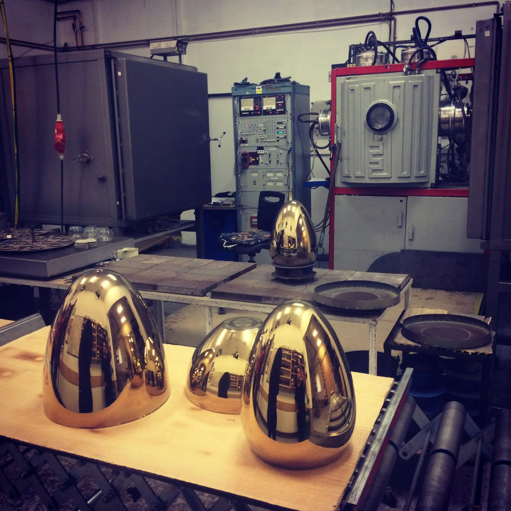 Svítidlo Birth of Light, design Linda Vránová, výroba Bejvl Design Studio