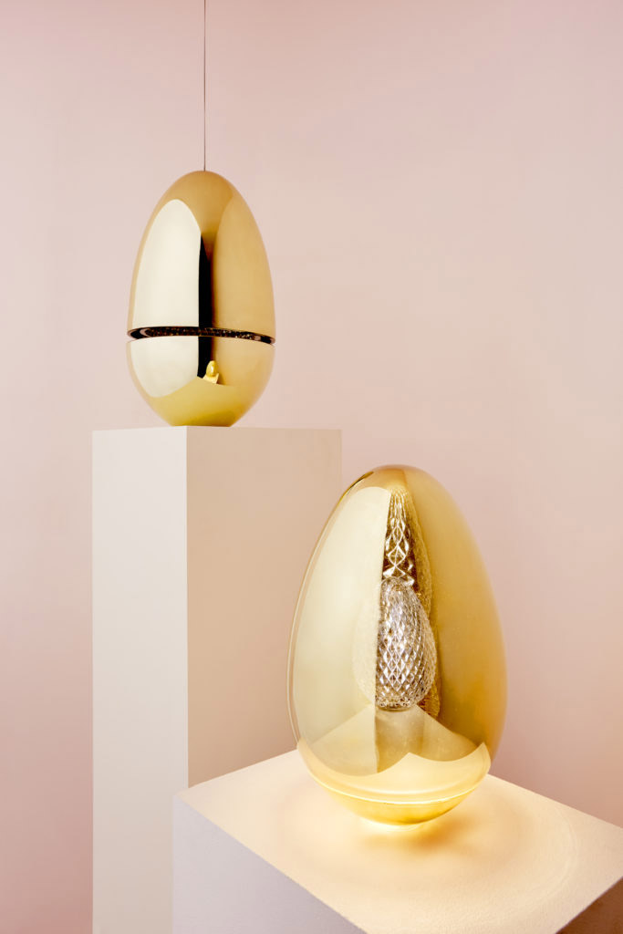 Svítidlo Birth of Light, design Linda Vránová, výroba Bejvl Design Studio