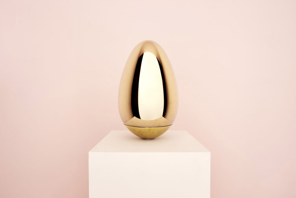 Svítidlo Birth of Light, design Linda Vránová, výroba Bejvl Design Studio