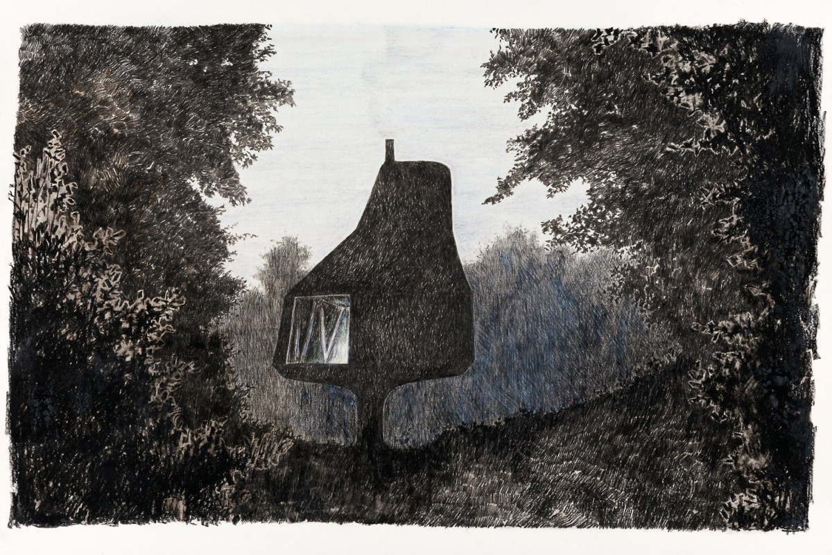 V sadu vyrostl osobitý dům. Zasadil jej architekt Jan Šépka