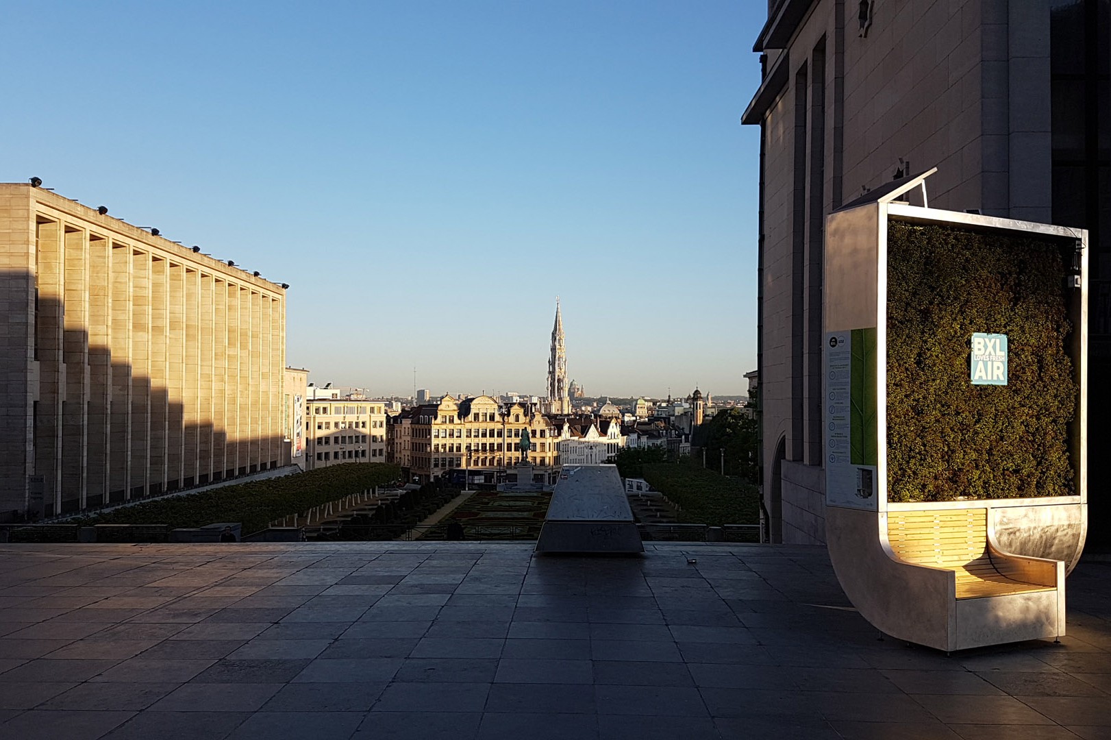 CityTree: mechy a lišejníky připojené na internet čistí městský vzduch