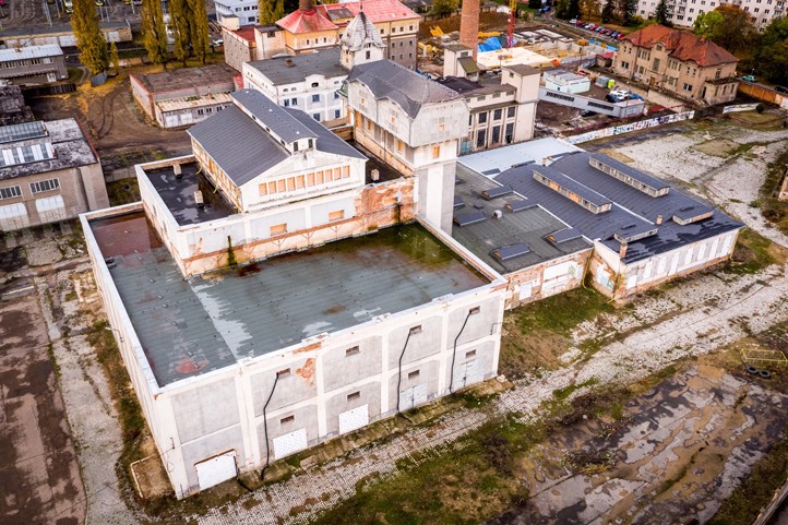 Pivovar Světovar v Plzni se mění v TechTower s akváriem pro vodní drony