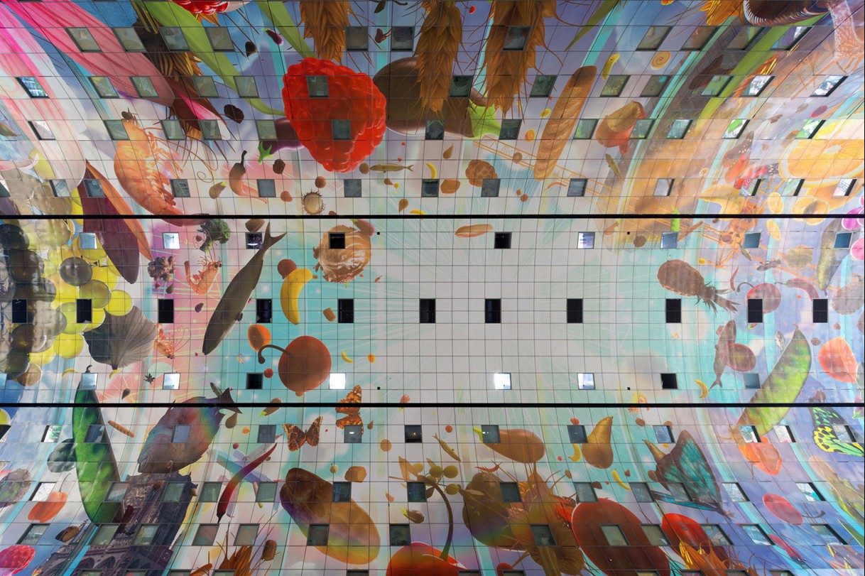 Markthal je brána k čerstvým dobrotám