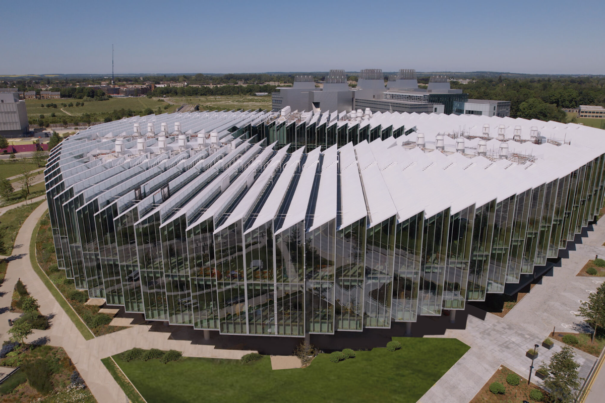 AstraZeneca si postavila nové centrum výzkumu a vývoje od Herzog & de Meuron