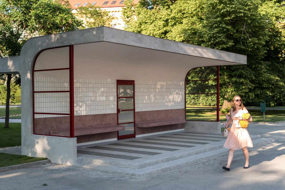 Obilní trh zdobí zastávka od Oskara Pořísky. Dvouletá oprava stála 2,5 milionu