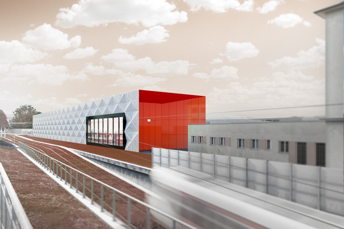 V Pisárkách roste tramvajové depo s „cedníkem“ proti hluku