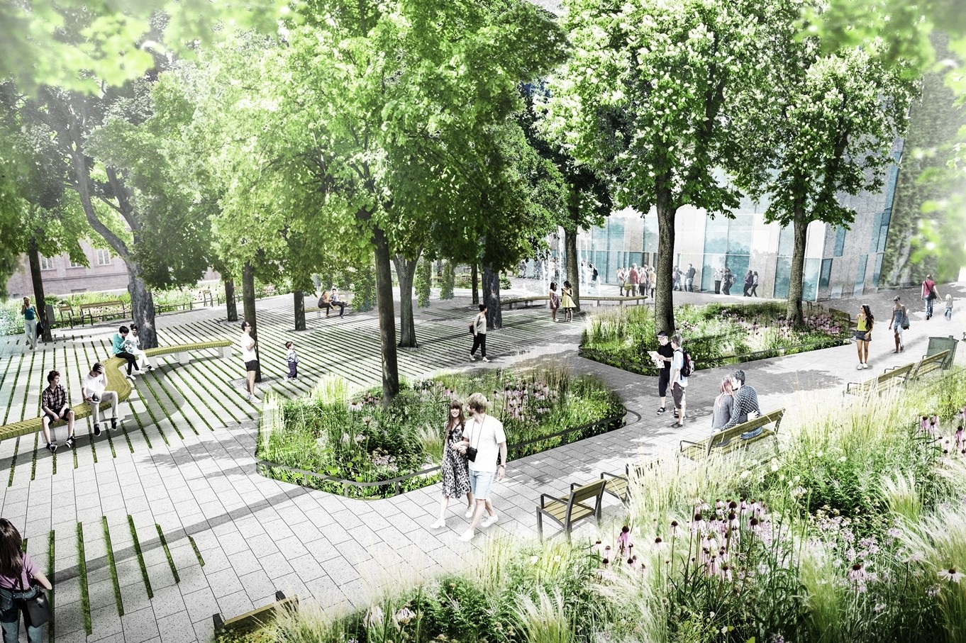 Vídeň vybuduje první chladicí park, do městské zeleně jdou miliony eur