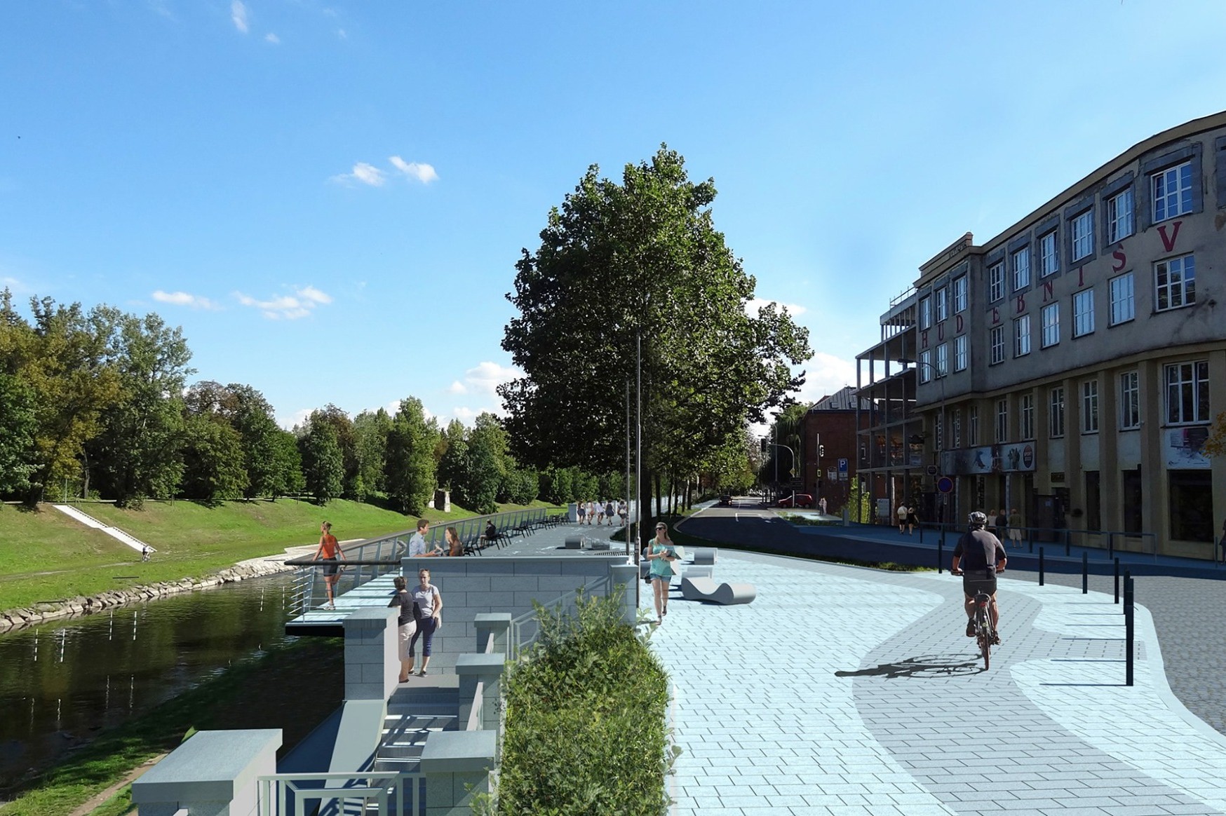 Náplavku chtějí i v Ostravě a Brně