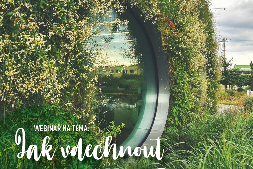 Webinář o zelených fasádách proběhne 2. července