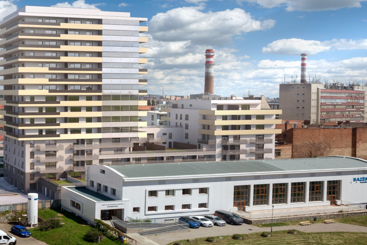 Nová dominanta brněnského Bronxu – Ponávka Tower nabídne 15 pater