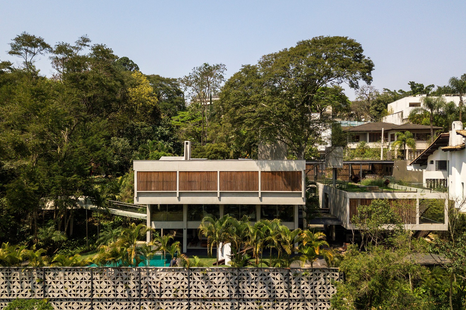 Dostavba vily ze 70. let vyhrává jako hitparáda brazilského designu