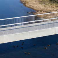 Most z UHPC v Příboru
