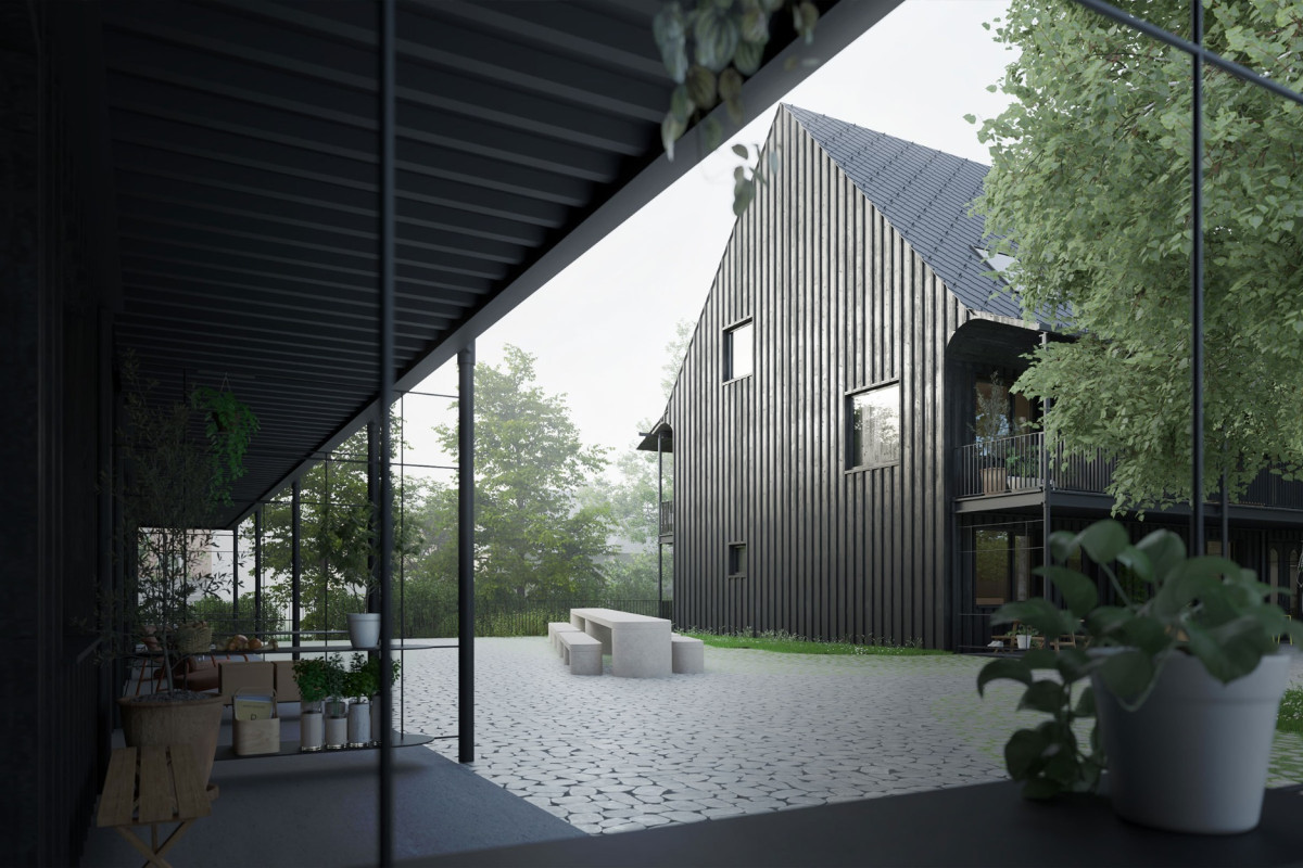Bytovka od Mjölk architektů odpovídá na sociální i urbanistické výzvy Adršpachu
