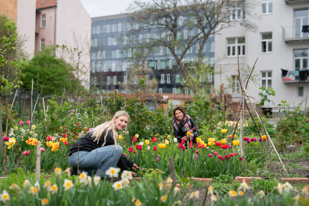 Květomluvy: Květinový dítě je hipísácký projekt, péče o zahradu spojuje, říkají Mirka a Barbora Svorovy