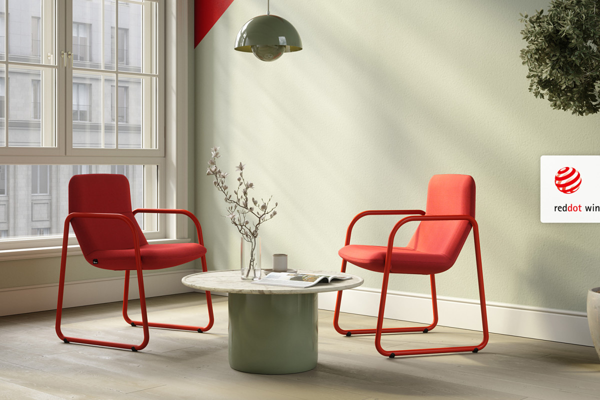 Design, který sedí mezi světovou špičku. Křeslo od LD Seating má Red Dot