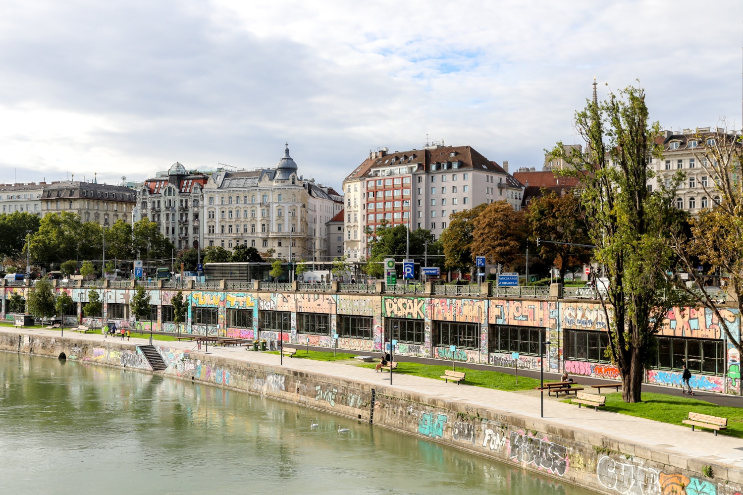 Po Brně revitalizuje svoji náplavku i Vídeň, inspiraci hledala taky v Paříži