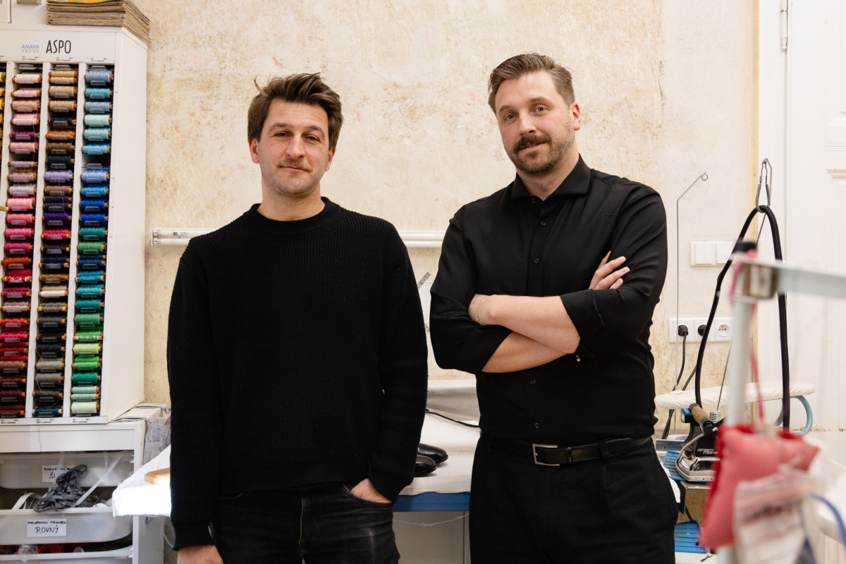 Začínáme vysvětlením, jak přesně má bota nebo sako padnout, říkají Filip Vaculík a Martin Vašina