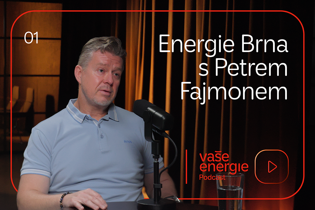 Vaše energie 1. Petr Fajmon otevírá podcast Tepláren Brno