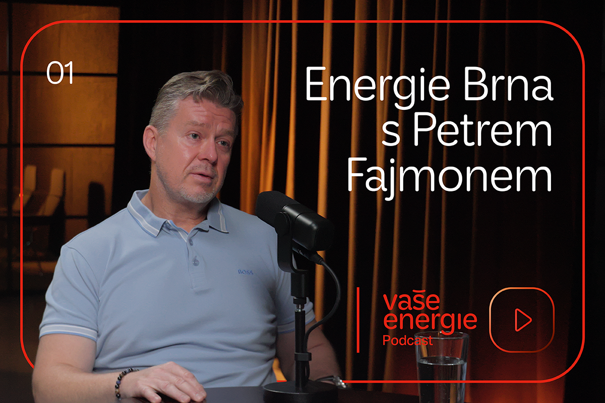 Vaše energie 1. Petr Fajmon otevírá podcast Tepláren Brno